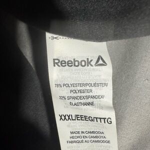 Reebok Black Athletic Wear